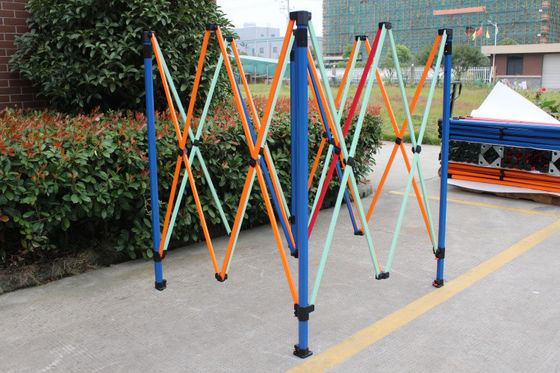บูธแสดงสินค้า เต็นท์กลางแจ้ง Canopy 2x3m Sexangle 10x10 Portable Canopy