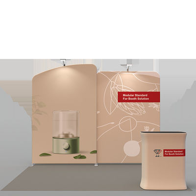 Stretch Fabric Trade Show Banner Stand Pull Up Stands For Exhibitions 80x200cm