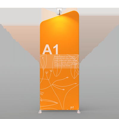Single Double Sided 270gsm Custom Modular Displays Trade Show Banners And Stands