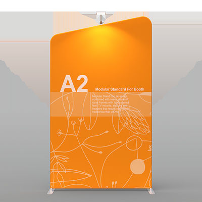 Single Double Sided 270gsm Custom Modular Displays Trade Show Banners And Stands