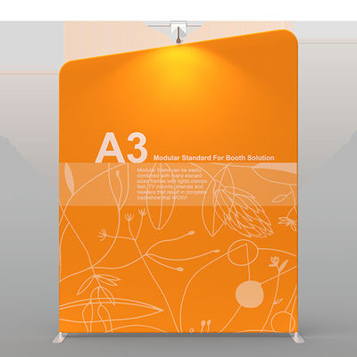 Single Double Sided 270gsm Custom Modular Displays Trade Show Banners And Stands