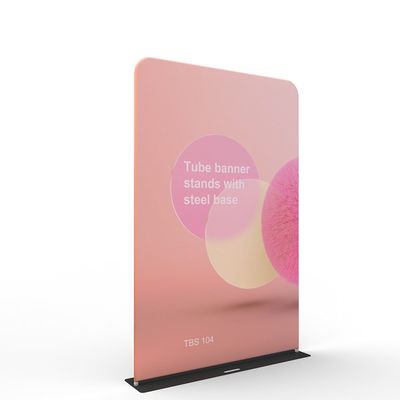 2ft Reusable Tension Fabric Banner Display Stand Event Roll Up Banner