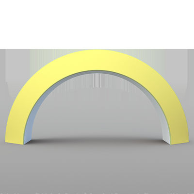 Custom Print Aluminum Round Arch Display Stand Arch Banner For Party Event