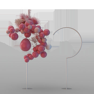 84.5in Wedding Decoration Round Birthday Backdrop Balloon Arch Around Backdrop