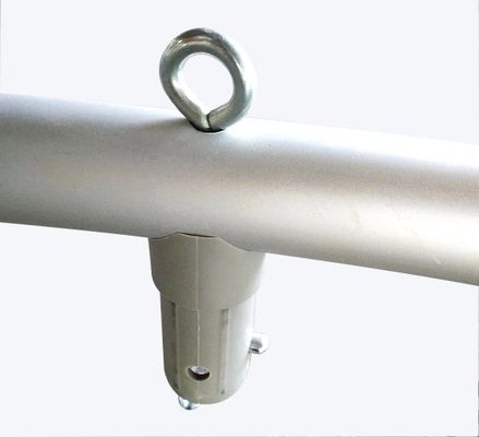 EZ Sky Tube Pinwheel Trade Show Hanging Banners From Overpass 48Ibs