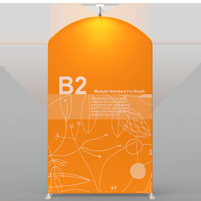 230gsm 30mm Modular Exhibition Display Promotional Booth Displays For Contractor Live