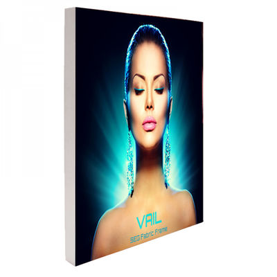 Indoor LED SEG Light Box Graphics Trade Show Display Walls 1mx2m