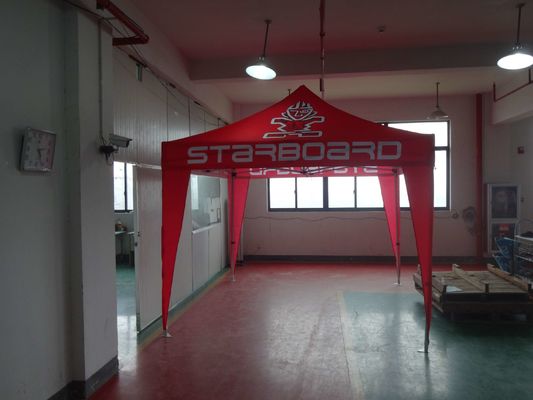 600D Polyester Steel Frame Canopy 10x10 Pop Up Trade Show Tents Outdoor Marquee