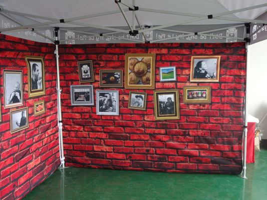 Transfer Printing 2.5x2.5 Advertising Canopy Tent Pop Up Portable Outdoor Canopy 8x8