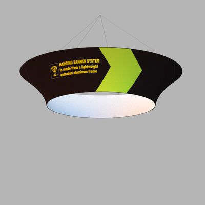 60in X 48in Pop Up Exhibition Display Triangle Hanging Sign Exhibition Booth