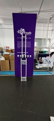 250gsm PE Modular Trade Show Exhibition Display Backlit Booth Stand Lighting 3X3