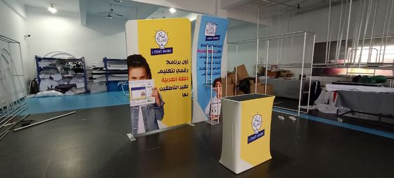 Quick Setup Aluminium Trade Show Displays 3x6 10x20 Portable Exhibition Stands