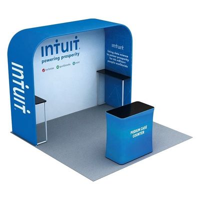 Open Arched Backdrop Walls Exhibition Convention Booth Display For Trade Show