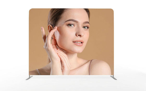 Pillow Case Backdrop Double Sided Printing Banner Stand Tension Fabric For Photo Booth