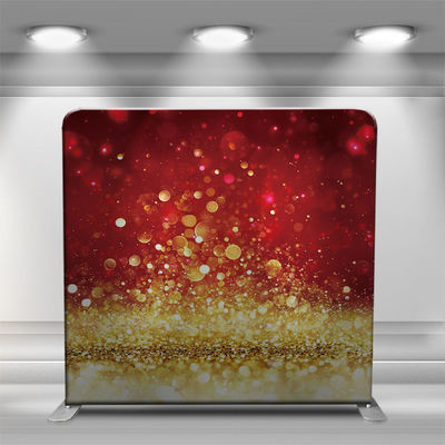 Display Stand Aluminum Tension Fabric Photo Booth Backdrop 8ft For Wedding Event