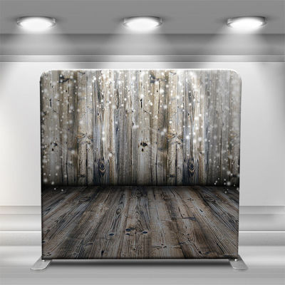 Display Stand Aluminum Tension Fabric Photo Booth Backdrop 8ft For Wedding Event