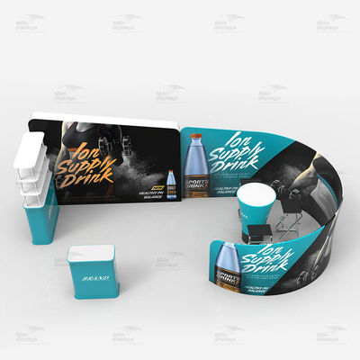 Custom Design Trade Show Exhibition Display Tension Fabric 10x20 Booth