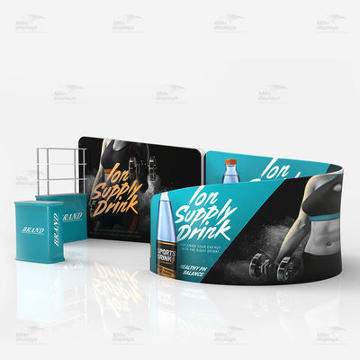 Custom Design Trade Show Exhibition Display Tension Fabric 10x20 Booth